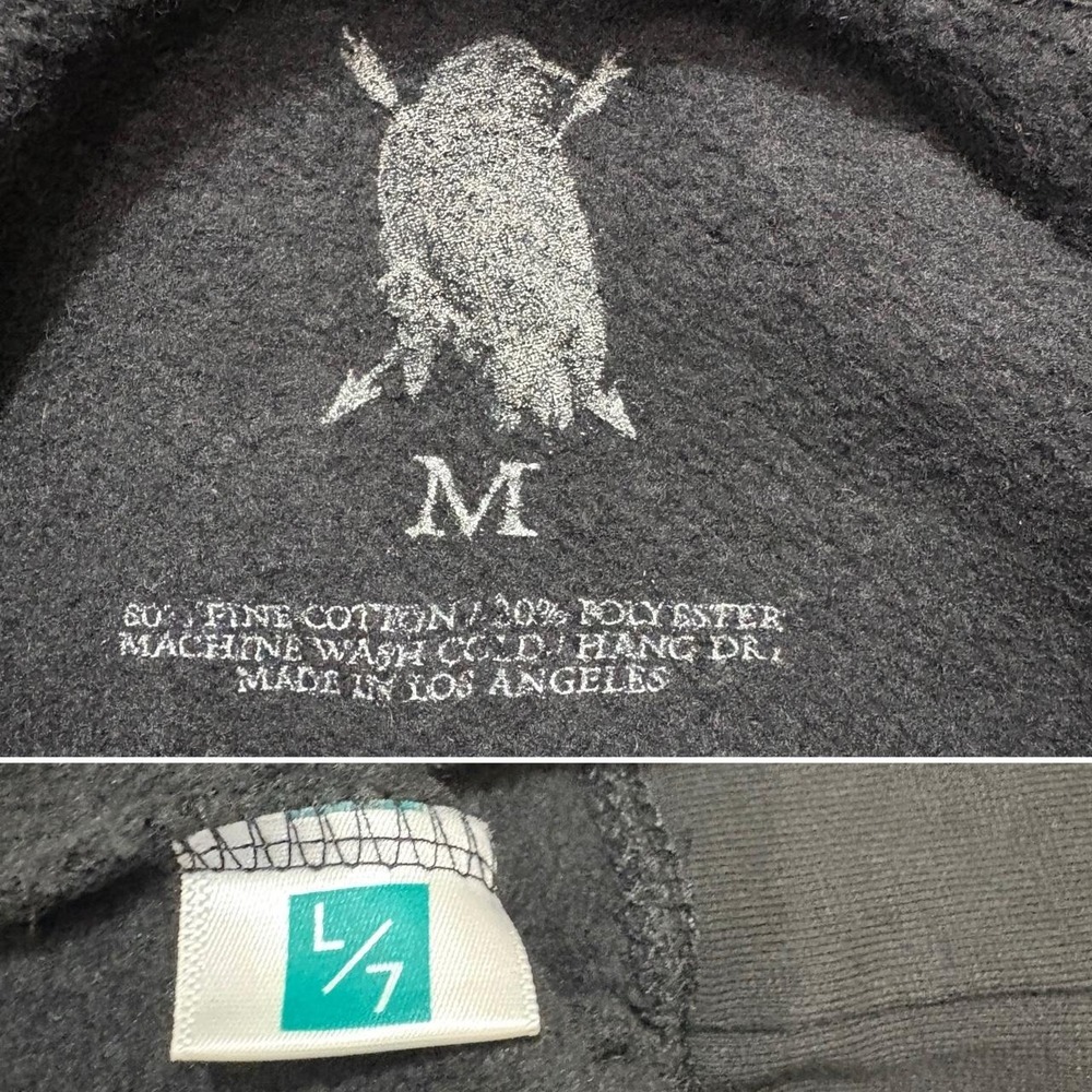 Mortus Viventi "The End" Tarot Hoodie Donnie Darko Frank the Bunny Alt Goth M - Picture 7 of 8